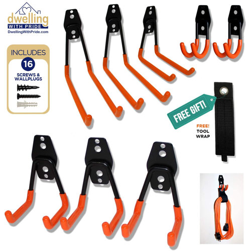 Dwelling With Pride Heavy Duty Steel Garage Hook & Reviews Wayfair